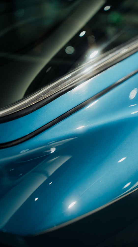 Linee della carrozzeria di un'auto